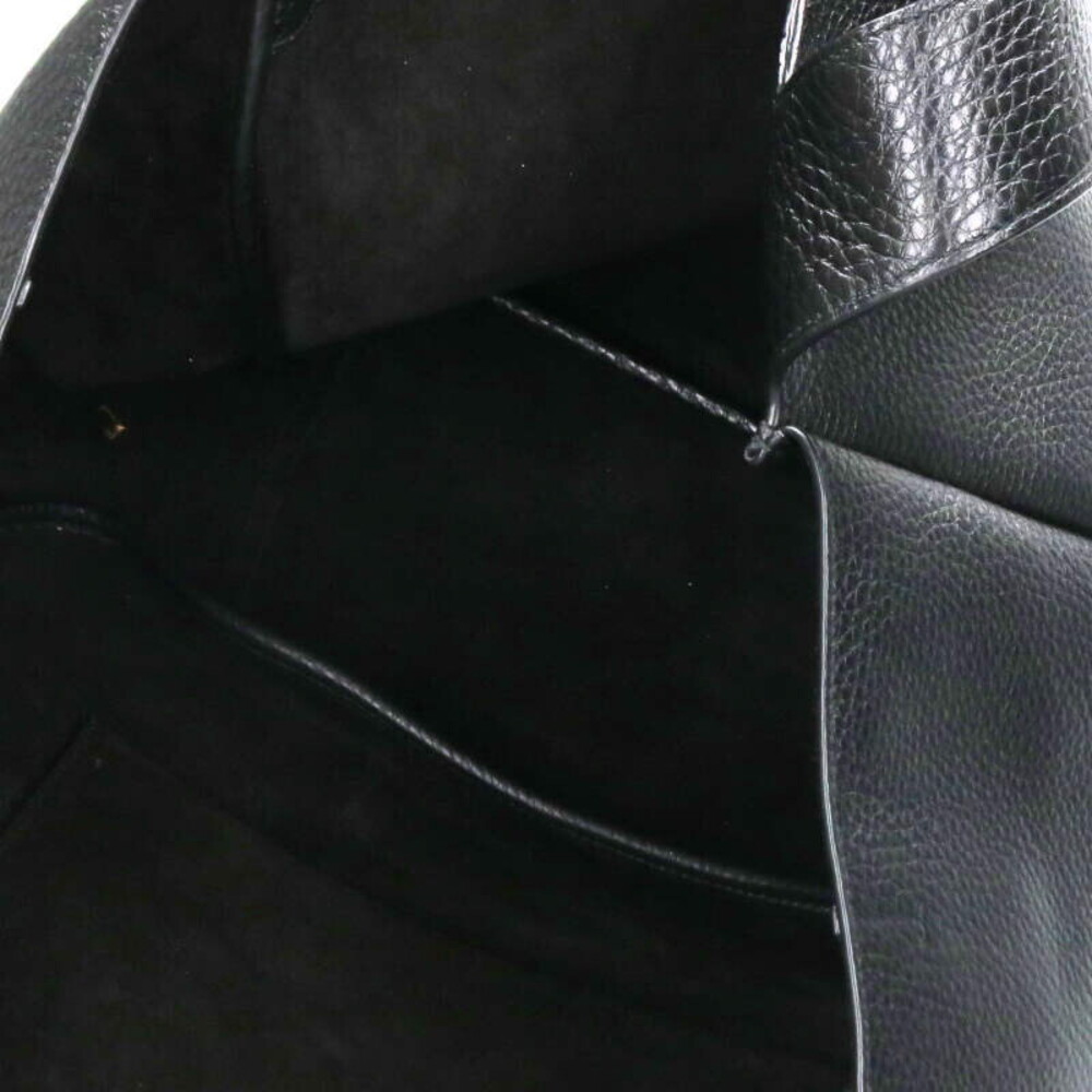 Saint Laurent Paris LE BEA Cassette Bear YSL Soft Deerskin Tote Bag Black Gold - Picture 3 of 5